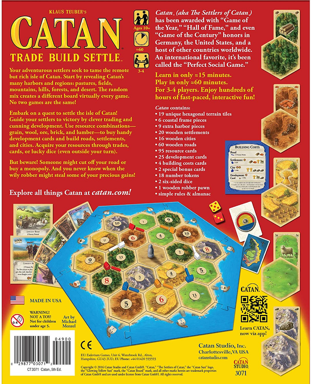 Asmodee GAMES Catan Core Game (5th edition)