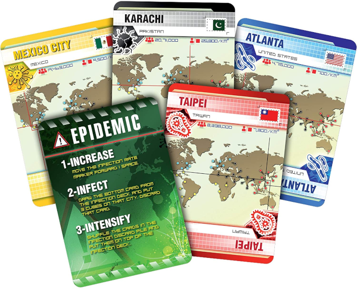Asmodee GAMES Pandemic cooperative board game