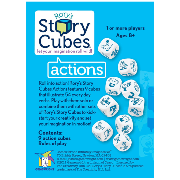 Asmodee Games Rory's Story Cubes: Actions