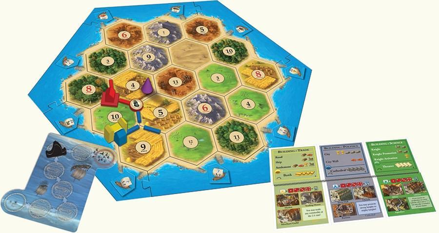 Asmodee Games Settlers of Catan Cities and Knights Expansion