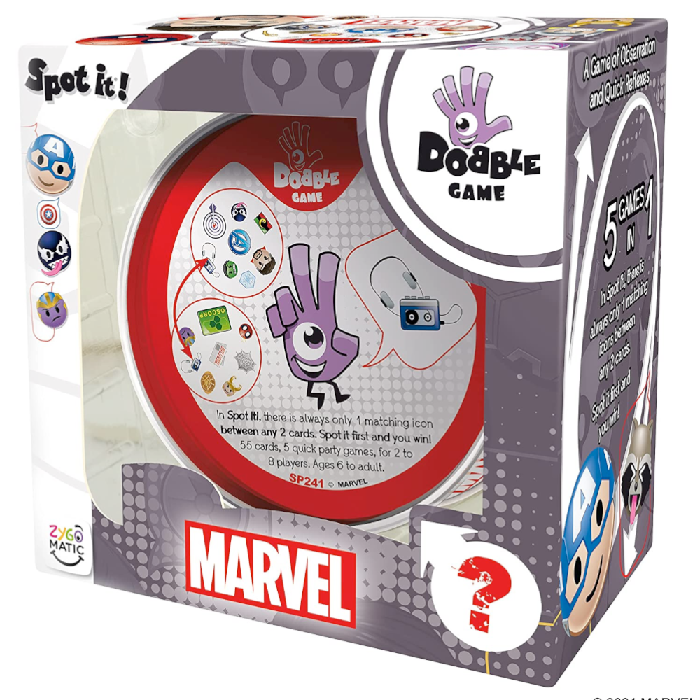 Asmodee Games Spot It: Marvel
