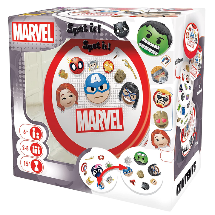 Asmodee Games Spot It: Marvel