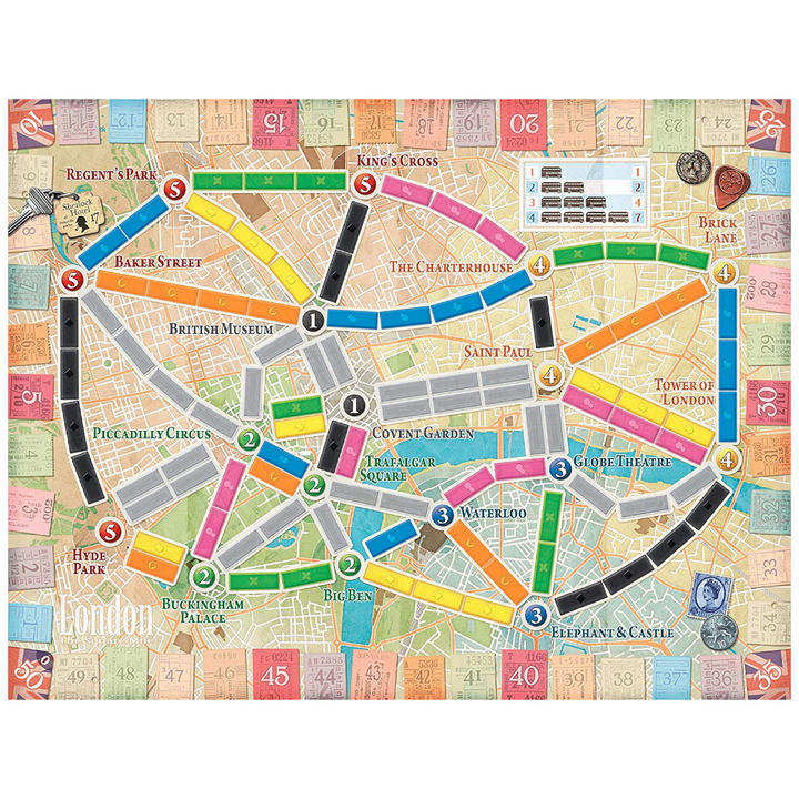 Asmodee Games Ticket to Ride London