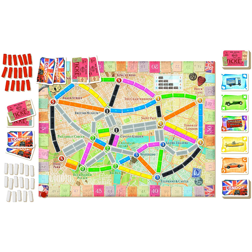 Asmodee Games Ticket to Ride London