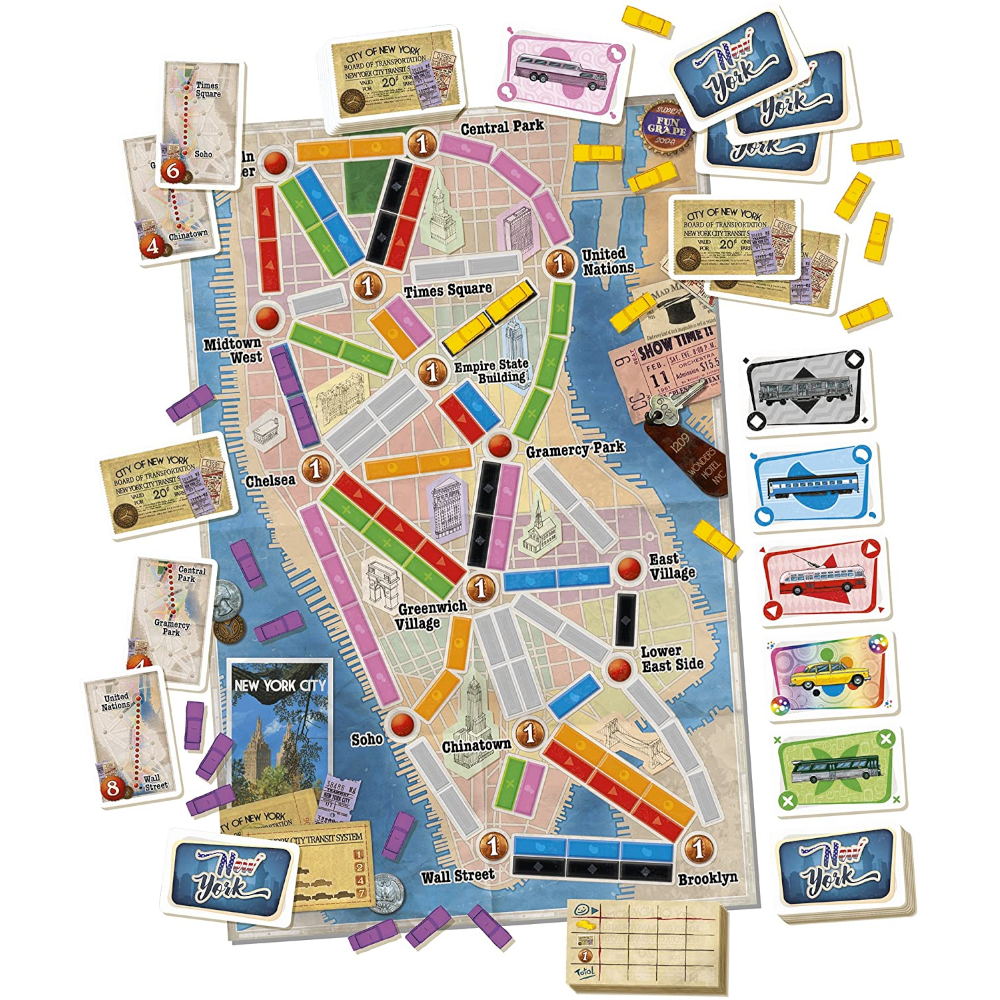 Asmodee Games Ticket To Ride: New York