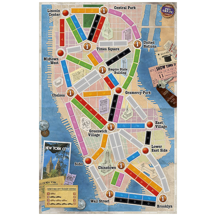 Asmodee Games Ticket To Ride: New York