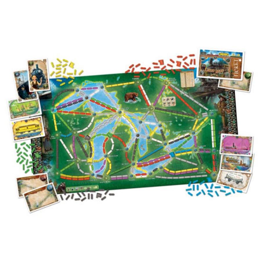 Asmodee GAMES Ticket to Ride: Rails & Sails