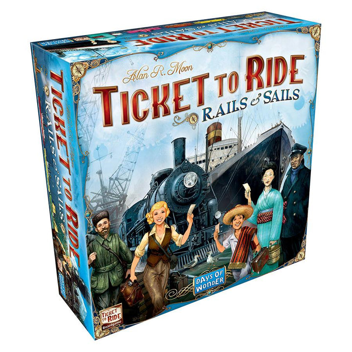 Asmodee GAMES Ticket to Ride: Rails & Sails