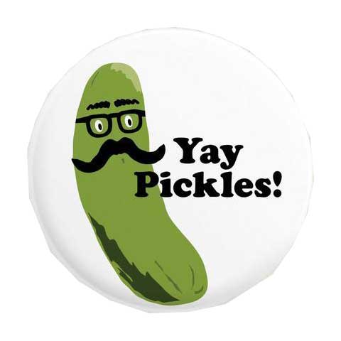 Badge Bomb IM Magnets Yay Pickles Magnet