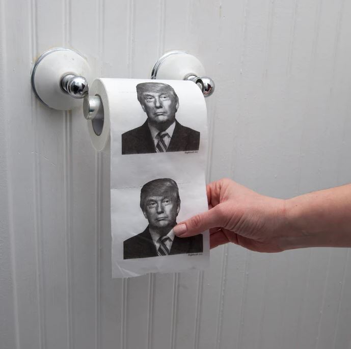 Big Mouth Toys Funny Novelties Presidential Toilet Paper