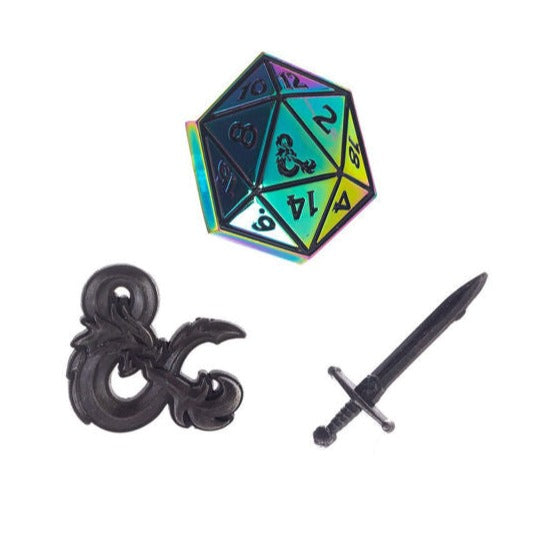 BioWorld Pins & Patches Dungeons & Dragons set 3 Lapel Pins