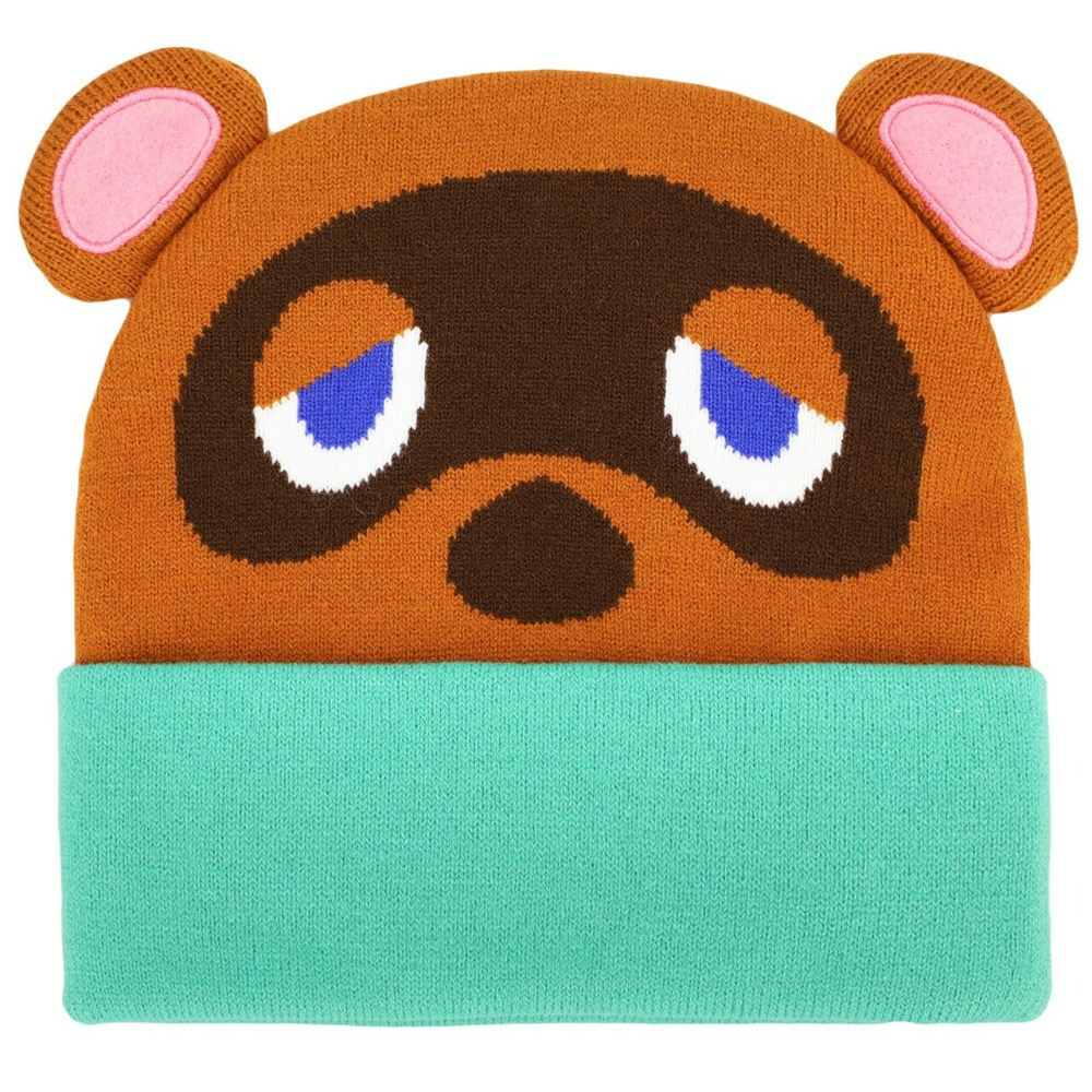 BioWorld Socks & Tees Animal Crossing Tom Nook Beanie