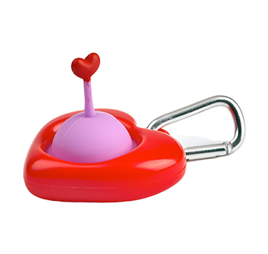 Blue Orange Games Toy Novelties Super Heart Big Bubble Keychain
