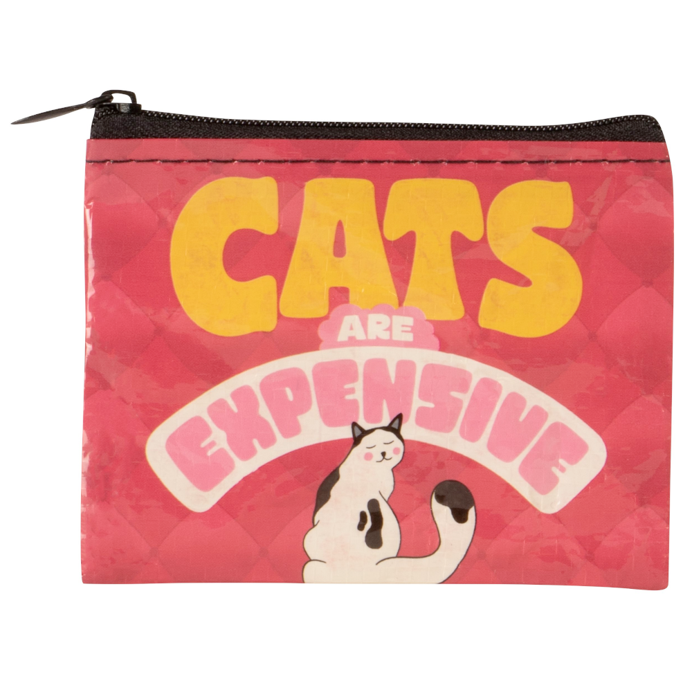 Blue Q Bags & Pouches Cats are Expensive Coin Purse