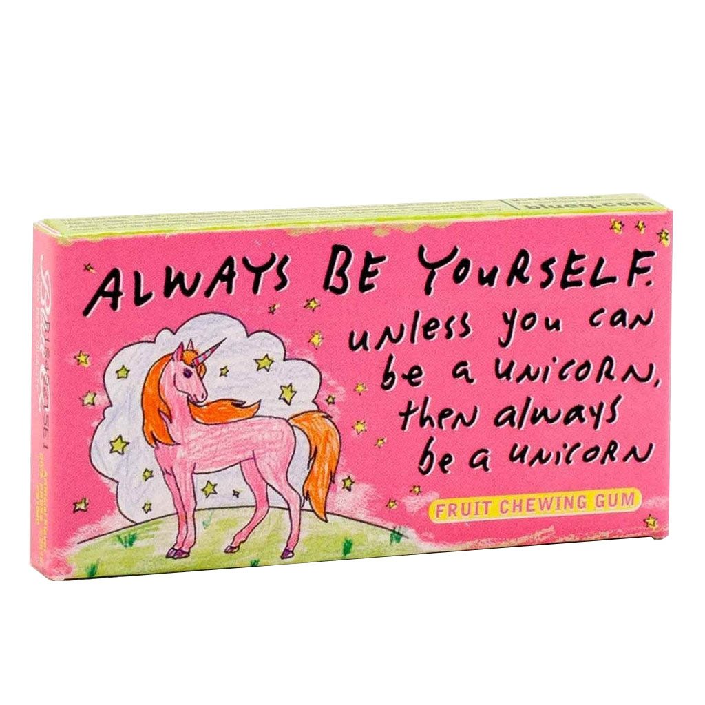 Blue Q CANDY Always be a Unicorn Gum