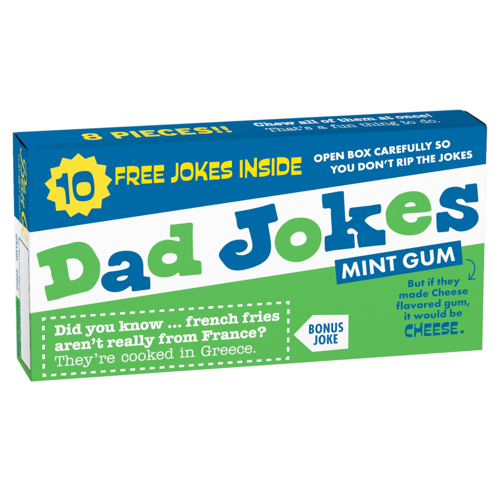 Blue Q Candy Dad Jokes Gum