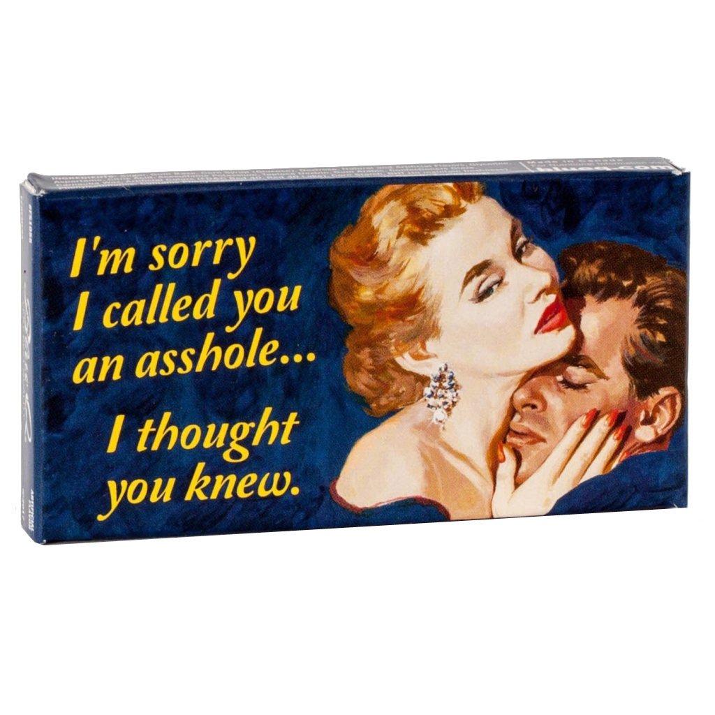 Sorry I called you Asshole gum-Weird-Funny-Gags-Gifts-Stupid-Stuff