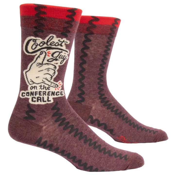 Coolest Guy on the Conference Call Men's Socks – Off the Wagon Shop