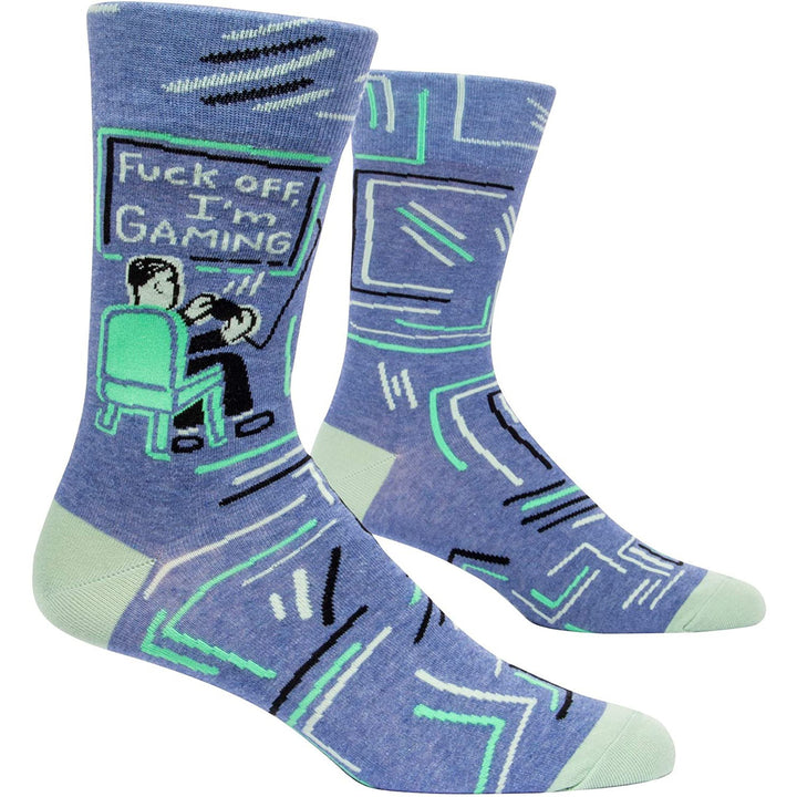 Blue Q Clothing F Off I'm Gaming Men's Socks