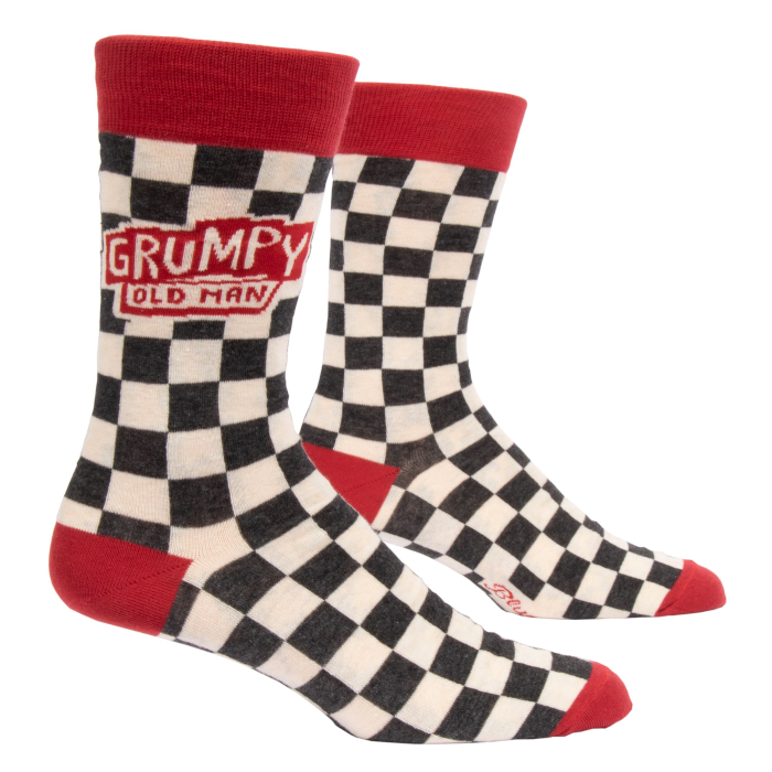 Blue Q Clothing Grumpy Old Man Socks