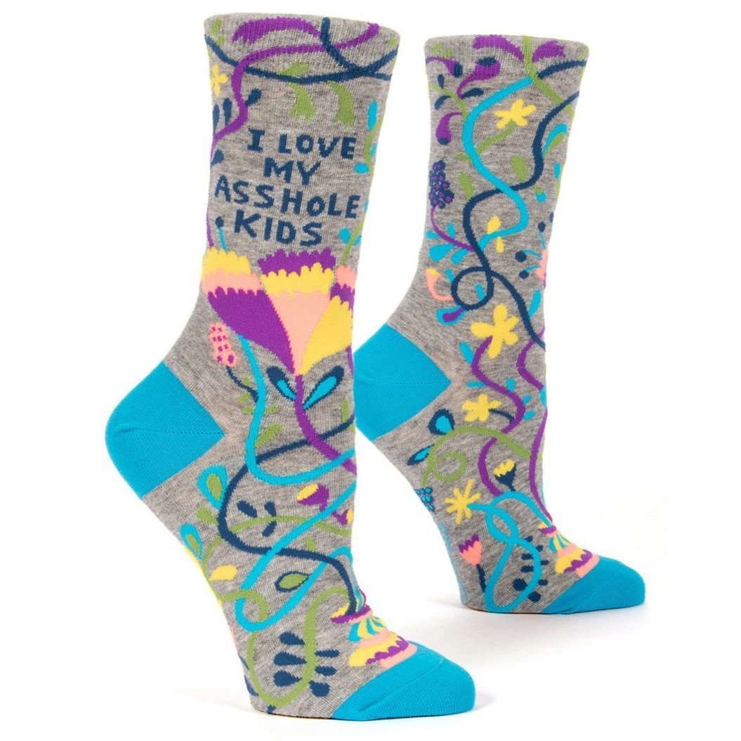 Blue Q Clothing I love my Asshole kid's Women's Socks