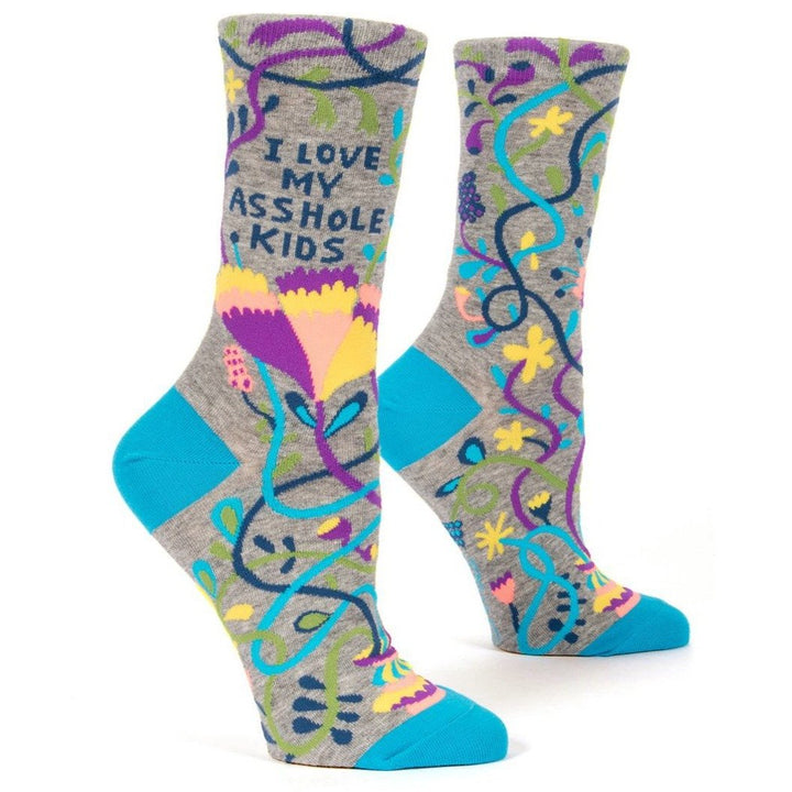 Blue Q Clothing I love my Asshole kid's Women's Socks