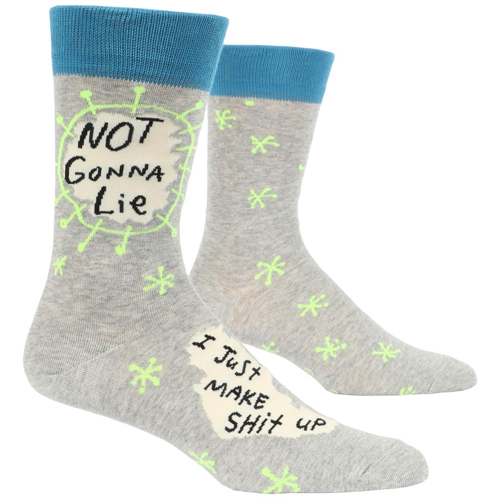 Blue Q Clothing Not Gonna Lie Men's Socks