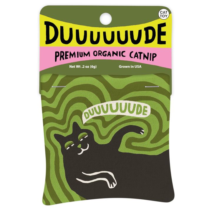 Blue Q Funny Novelties Duuuude Organic Catnip