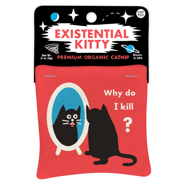 Blue Q Funny Novelties Existential Kitty Organic Catnip