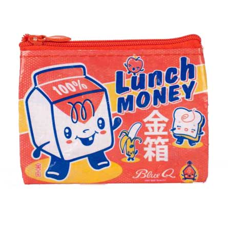 Blue Q HOME - Home Wallets Coins Bags Lunch Money Coin Purse