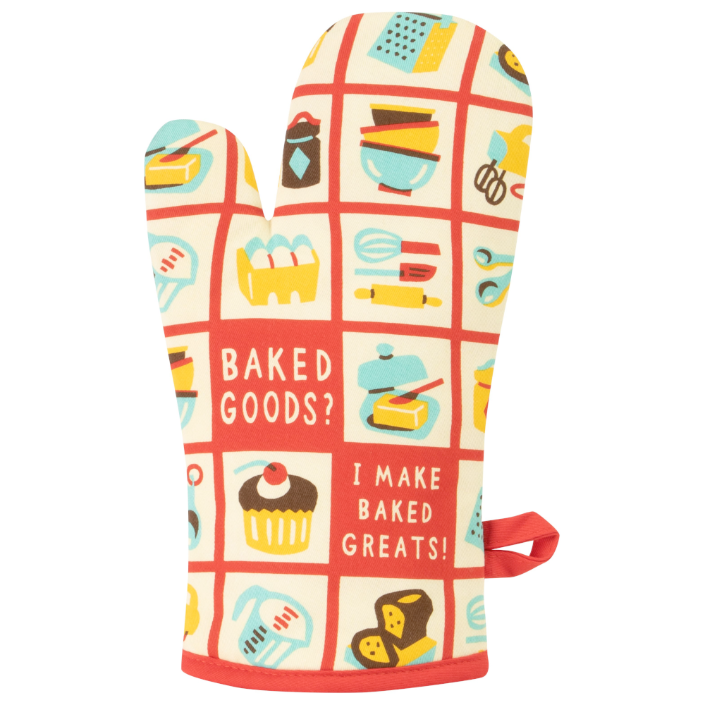 Blue Q Kitchen & Table I Make Baked Greats! Oven Mitt