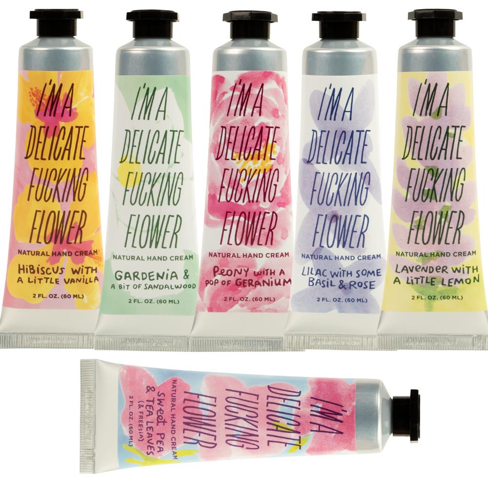 Blue Q Personal Care Hand Cream - I'm a Delicate F*cking Flower