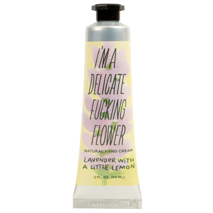 Blue Q Personal Care Hand Cream - I'm a Delicate F*cking Flower