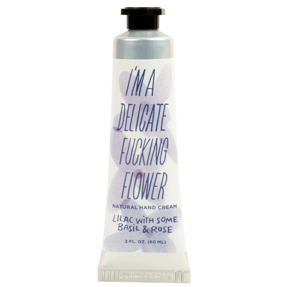 Blue Q Personal Care Hand Cream - I'm a Delicate F*cking Flower