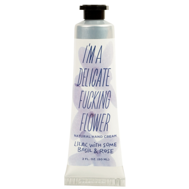 Blue Q Personal Care Hand Cream - I'm a Delicate F*cking Flower