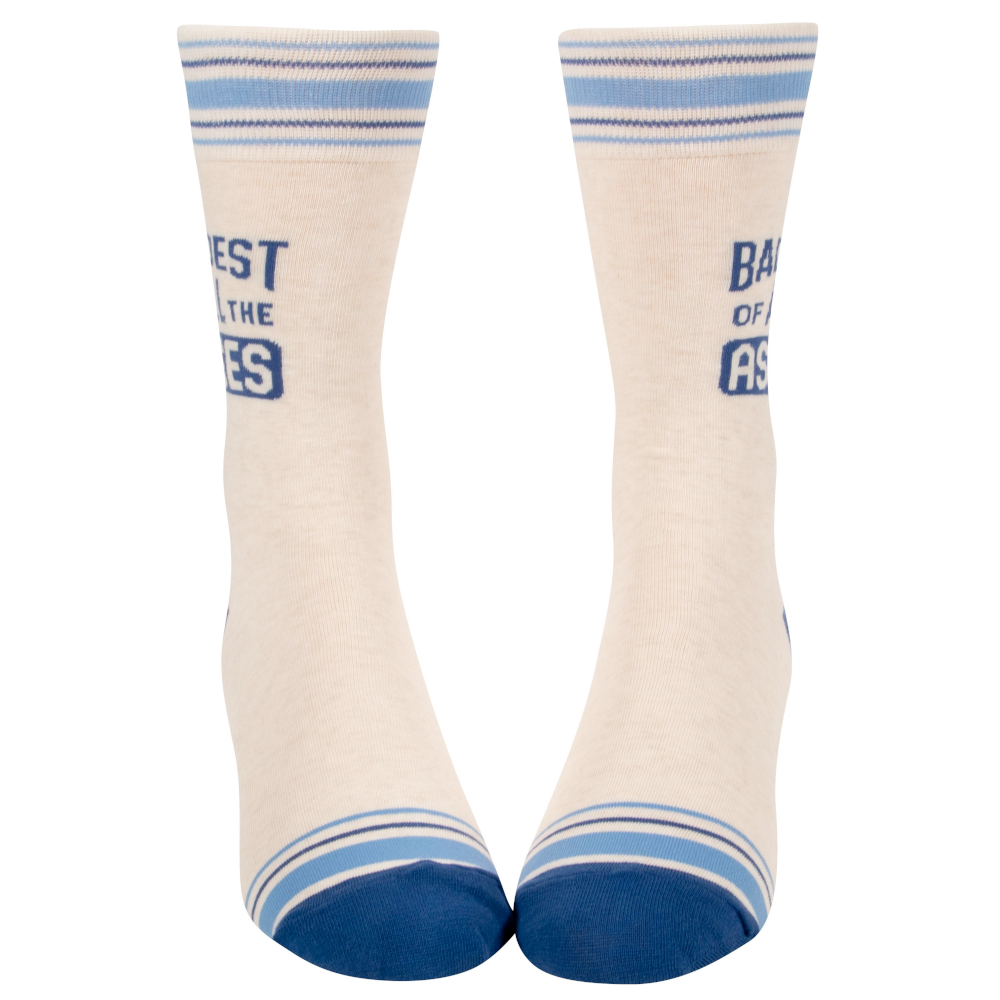 Blue Q Socks & Tees Baddest of All the Asses Men's Socks