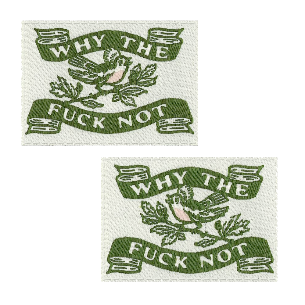 Blue Q Socks & Tees Tag Socks- Why the F-ck Not