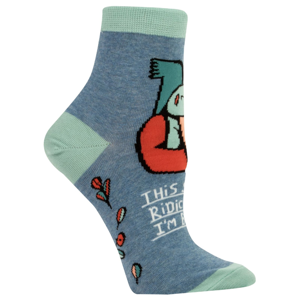 Blue Q Socks & Tees This Shit is Ridiculous Women's Socks