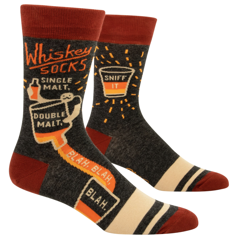 Blue Q Socks & Tees Whiskey Men's Socks