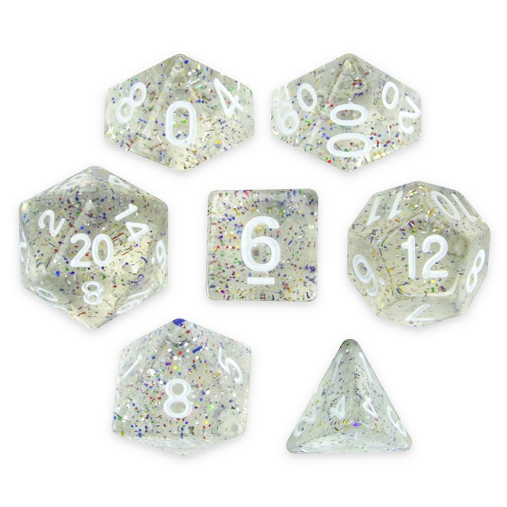 Brybelly Holdings Inc Games Sparkle Vomit Dice - set 7  - 25MM