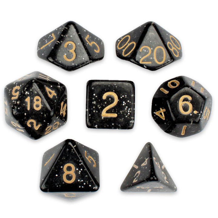 Brybelly Holdings Inc Games Wiz Dice Stardust - Set of 7