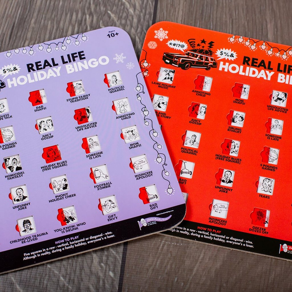 Cards Against Humanity Games Real Life Holiday Bingo Game