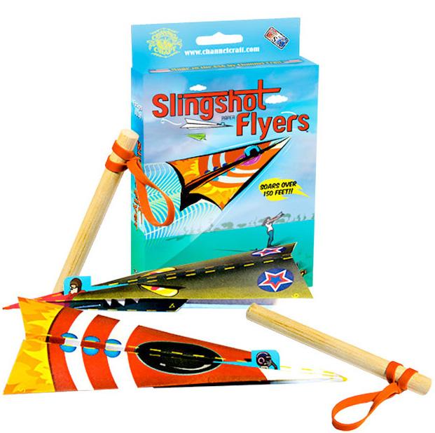 Channel Craft Toy Outdoor Fun Slingshot Flyers USA