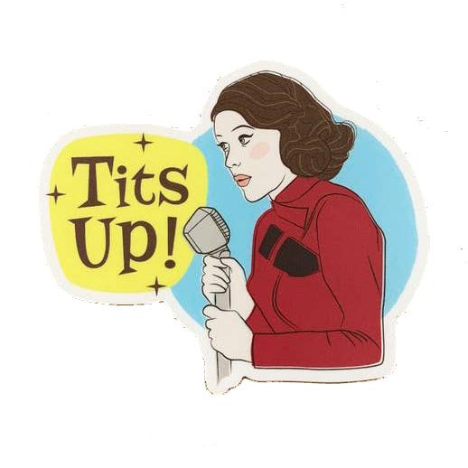 Citizen Ruth Magnets & Stickers Mrs. Maisel Tits Up Sticker