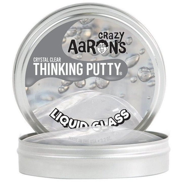 Crazy Aaron's Putty World IMPULSE Liquid Glass Crystal Clear  - Crazy Aarons Thinking Putty