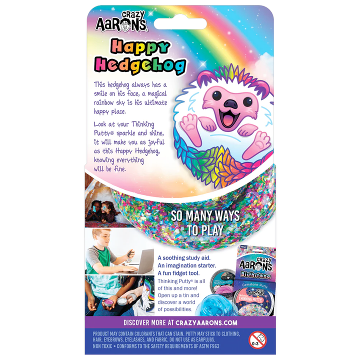 Crazy Aaron's Putty World Toy Creative Crazy Aaron's Putty Pets 4" Tin