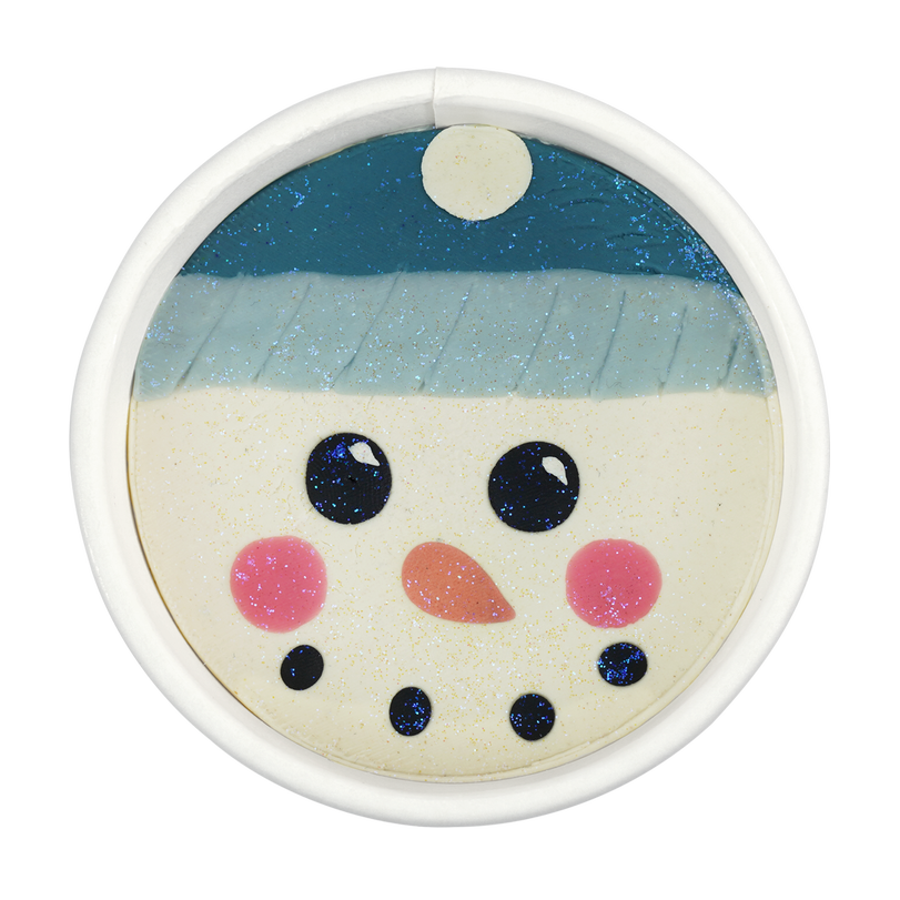Crazy Aaron's Putty World Toy Creative Frosty Friend Holiday Dough Cup
