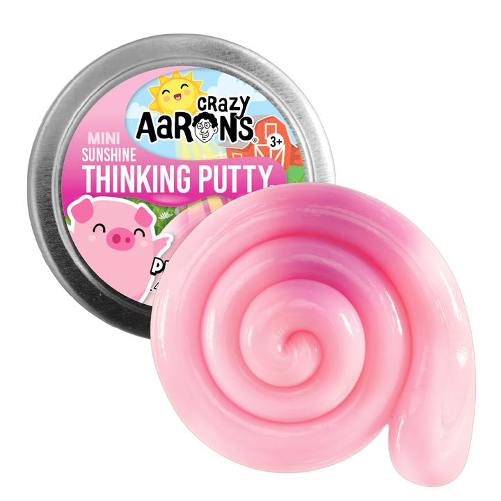 Crazy Aaron's Putty World Toy Novelties Color Changing Sunshine Mini 2" Thinking Putty