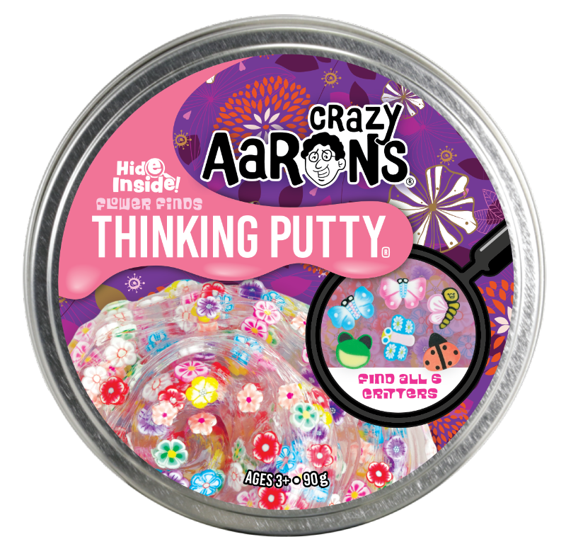 Crazy Aaron's Putty World Toy Novelties Flower Finds Hide Inside Crazy Aaron's Putty