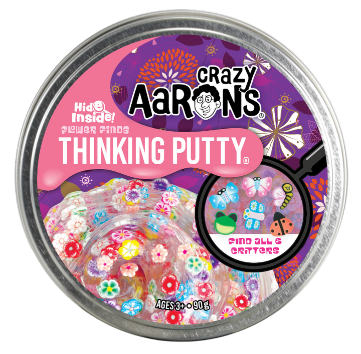 Crazy Aaron's Putty World Toy Novelties Flower Finds Hide Inside Crazy Aaron's Putty